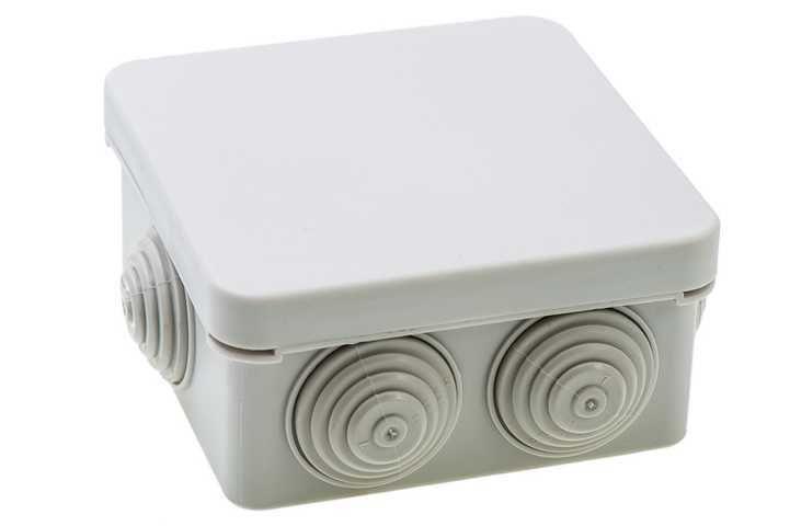 Коробка распред 100х100х54 IP55 1 Коробка распред 100х100х54 IP55 1