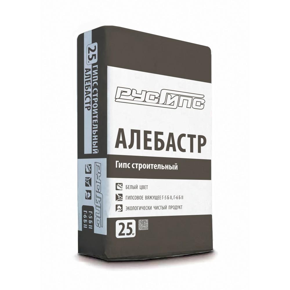 Алебастр (вяжущая), Гипс строительный Г-5,25 кг/ 50 шт в паллете 1 Алебастр (вяжущая), Гипс строительный Г-5,25 кг/ 50 шт в паллете 1